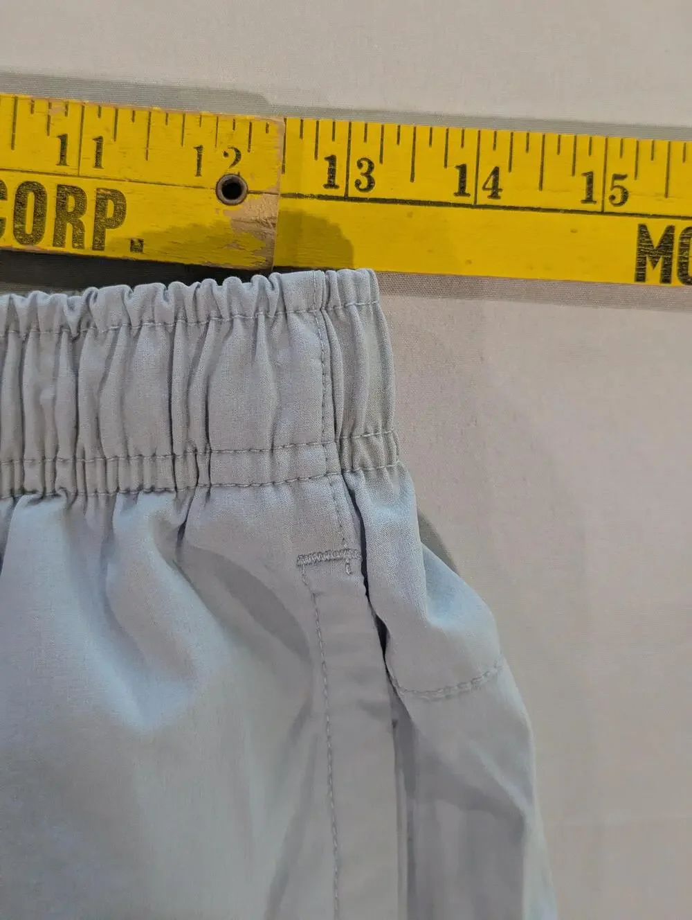 INIPRO Swim Shorts Mens M Gray Quick Dry Mesh Lined Drawstring Pockets